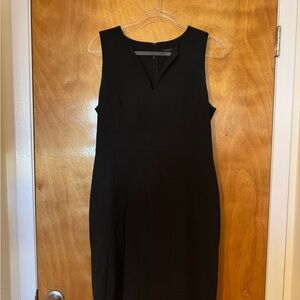 Ann Taylor Black Midi Sheath Dress Size 8 | Professional Workwear
